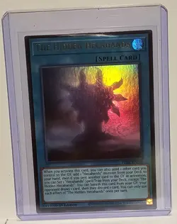 Yu-Gi-Oh! The Hidden Hecahands, PHRE-EN008, Ultra Rare, 1st Edition Foil TCG - Image 1