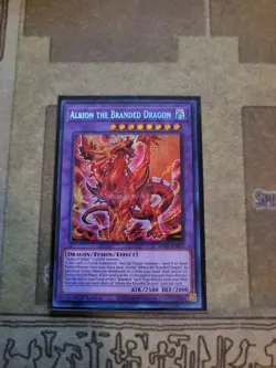 YUGIOH ALBION THE BRANDED DRAGON MP22-EN076 SECRET 1ST ED NM - Image 1