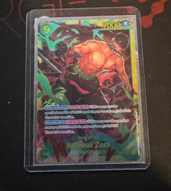 One Piece Roronoa Zoro OP06-118 SEC Wings of the Captain NM - Secret Rare - Image 1