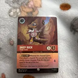 Daisy Duck - Trendy Traveler 216/204 Epic Foil Wilds Unknown NM Disney Lorcana - Image 1