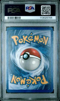 1999 POKEMON BASE SET UNLIMITED #6 GYARADOS-HOLO PSA 8 - Image 2