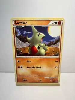 Larvitar 51 Common HGSS Unleashed Near Mint - Image 1