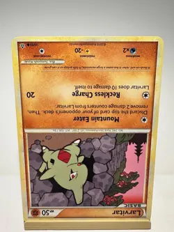Larvitar 50/95 Common HGSS Unleashed Pokemon Lightly Played - Image 2