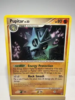 Pupitar 47/100 Uncommon Stormfront Pokemon Lightly Played - Image 1