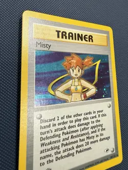 Misty Trainer LP 18/132 - 1st Edition Holo Gym Heroes 🏝 Pokemon 2000 WOTC (A) - Image 4