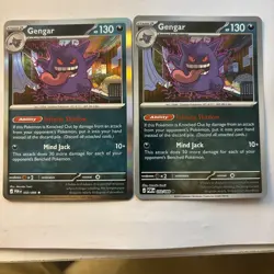 2026 Pokemon TCG Perfect Order Gengar 050/088 Holo and Reverse Holo Near Mint - Image 1