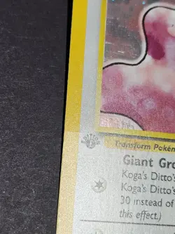 Koga's Ditto 10/132 1st Edition Gym Challenge Holofoil Holo Rare Pokemon TCG - Image 3