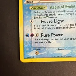 Jynx Stamped Reverse Holo Pokemon TCG Unseen Forces 28/115 MP/HP - Image 5