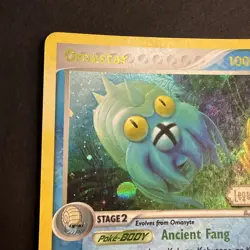 Pokemon Omastar 23/92 Legend Maker Reverse Holo STAMPED MP - Image 4