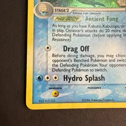 Pokemon Omastar 23/92 Legend Maker Reverse Holo STAMPED MP - Image 5