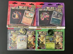 [SET Of 4] Pokemon TCG Ascended Heroes Sticker & Blister Collections. Sealed. - Image 1