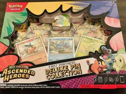 Pokemon Ascended Heroes First Partners Deluxe Pin Collection Kit Promo Booster - Image 5