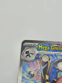 Pokemon TCG Chaos Rising MEGA GRENINJA EX SIR 116/086 Special Illustration Rare - Image 5