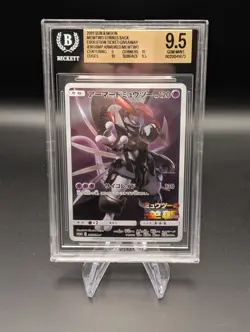 2019 Pokemon Japanese TCG Armored Mewtwo Promo Holo 365/SM-P BGS 9.5 GEM MINT - Image 1