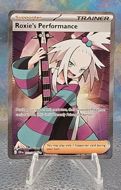 Roxie's Performance 112/086 ME04: Chaos Rising NM Pokemon TCG Ultra Rare - Image 1
