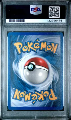 2001 POKEMON GAME PROMO HONG KONG LEAGUE W/WIZARDS GOLD STAMP DARK ARBOK PSA 7 - Image 2