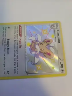 Pokemon TCG Cinccino Shining Fates SV094/SV122 Holo Shiny Holo Rare Colorless - Image 3