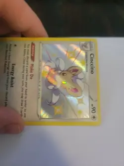 Pokemon TCG Cinccino Shining Fates SV094/SV122 Holo Shiny Holo Rare Colorless - Image 4
