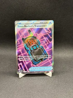 Team Rocket's Transceiver 263/217 Ultra Rare Ascended Heroes Pokemon Near Mint - Image 1