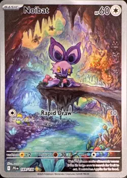 Noibat 169/159 Illustration Rare Journey Together Pokemon Near Mint - Image 1