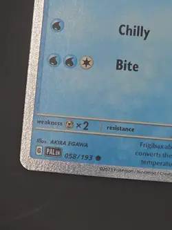 Frigibax 058/193 [Sealed + Snowflake Stamp] Paldea Evolved Cosmo Holo Pokemon NM - Image 5