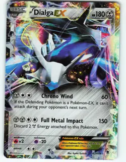 Dialga EX - 62/119 Phantom Forces - Pokemon TCG - 2014 - Image 1
