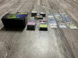 Pokemon TCG Surging Sparks Bulk Lot w/ Pikachu Box, Dice & Player's Guide - Image 2