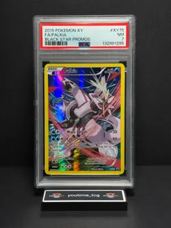 2015 Pokemon Xy Black Star Promos Fa Palkia #XY75 PSA 7 - Image 1