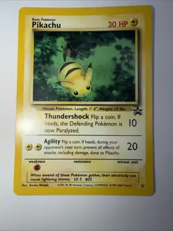 Pokemon TCG: Pikachu - Black Star Promo #27 (NM) - Image 1