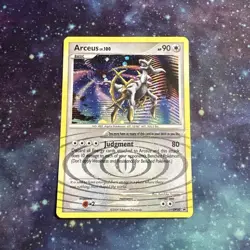 Arceus DP50 Diamond and Pearl Promo Holo Rare Pokemon - MP - Image 1