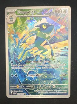 Pokemon Company Frogadier 089/086 Chilling Reign Rare Full Art Holo 2021 ENG - Image 1