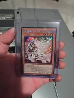 Yugioh! Fallen of The White Dragon BPRO-EN024 Secret Rare 1st Ed NM-Pack Fresh!! - Image 1