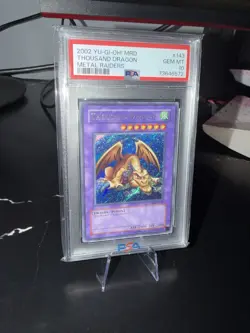 Thousand Dragon MRD-143 - YuGiOh Metal Raiders 2002! - HOLO - PSA 10 GEM MINT!🔥 - Image 1