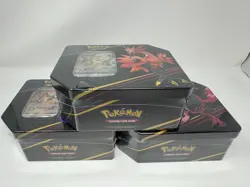 Pokemon TCG: Crown Zenith Tin Set of 3 Galarian Articuno Zapdos Moltres SEALED - Image 3