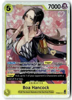 Boa Hancock PRB02-017 Super Rare Premium Booster -The Best- Vol. 2 One Piece NM - Image 1