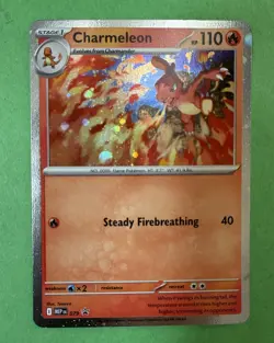 Charmeleon MEP 079 Pokemon Mega Evolution Chaos Rising Holo Promo Card 2026 NM - Image 1