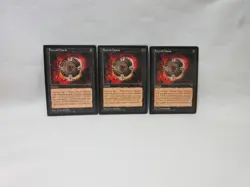 FUNERAL CHARM X3 MAGIC THE GATHERING VISIONS VINTAGE MTG CARD #376 - Image 2