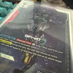 GFreD LR+ GD03-035 Steel Requiem Gundam TCG English NM Card Game - Image 3