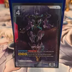 Bandai GFreD LR+ Linked Unit Card G003-035 4/5 Gundam War TCG Gundam Franchise - Image 1