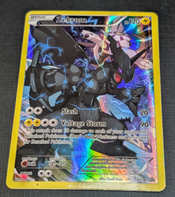 Pokemon TCG Zekrom 2015 XY Black Star Promo Full Art Holo Card #XY76 MP - Image 1