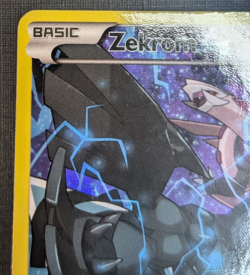 Pokemon TCG Zekrom 2015 XY Black Star Promo Full Art Holo Card #XY76 MP - Image 2