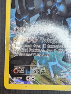 Pokemon TCG Zekrom 2015 XY Black Star Promo Full Art Holo Card #XY76 MP - Image 5