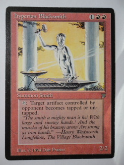 Hyperion Blacksmith Legends LP Lightly Played English MTG Magic the Gathering - Image 1