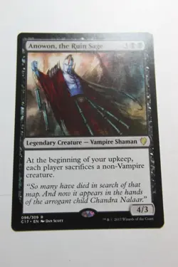 MTG Anowon the Ruin Sage x1- -Commander 2017-Lightly Played - Image 1