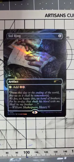Sol Ring (1696) (Rainbow Foil) Secret Lair Drop Foil - Image 1