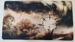 !!NEW!! MTG Seb McKinnon Harness Infinity Stitched Playmat Signed Kickstarter - Image 1