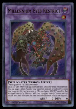 Millennium-Eyes Restrict LED2-EN003 Ancient Millennium Yu-Gi-Oh 1st Edition NM - Image 1
