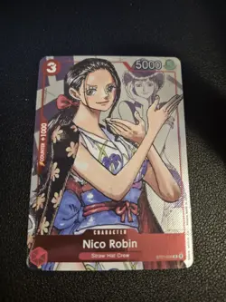 Nico Robin - ST01-008 (Alternate Art) - One Piece 25th Anniversary English LP - Image 1