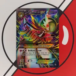 MEGA M GARDEVOIR EX 156/160 XY Primal Clash Full Art Holo Pokemon Card Near Mint - Image 1