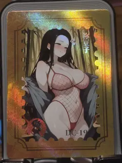 Love Awakens Card Waifu Anime Goddess Story DC DC-19 Nezuko Kamado - Image 1